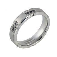 Ring Rosso Amante Man in Steel Spinello UAN027HB22